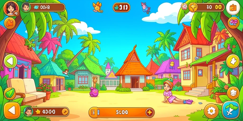 Sistem reward yang membuat permainan semakin menarik.