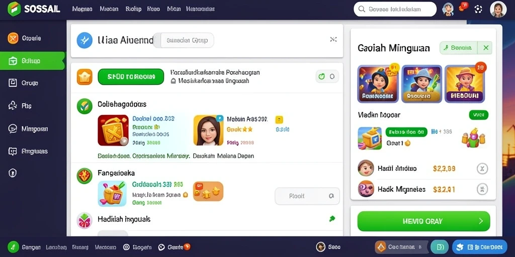 Berbagai karakter menarik untuk dipilih dan dimainkan.