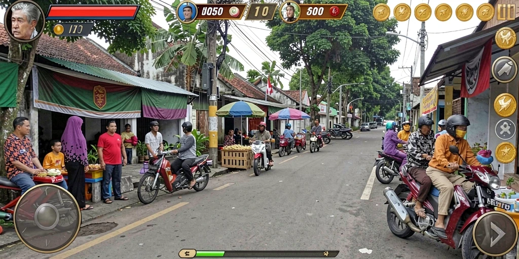 Tangkapan layar menunjukkan leaderboard global dengan skor pemain.