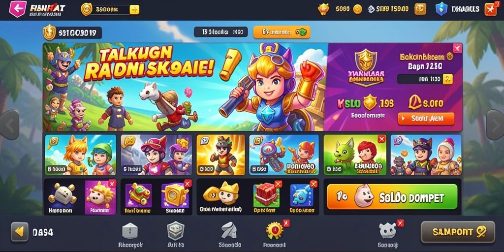 Sistem reward yang memotivasi setiap pemain.