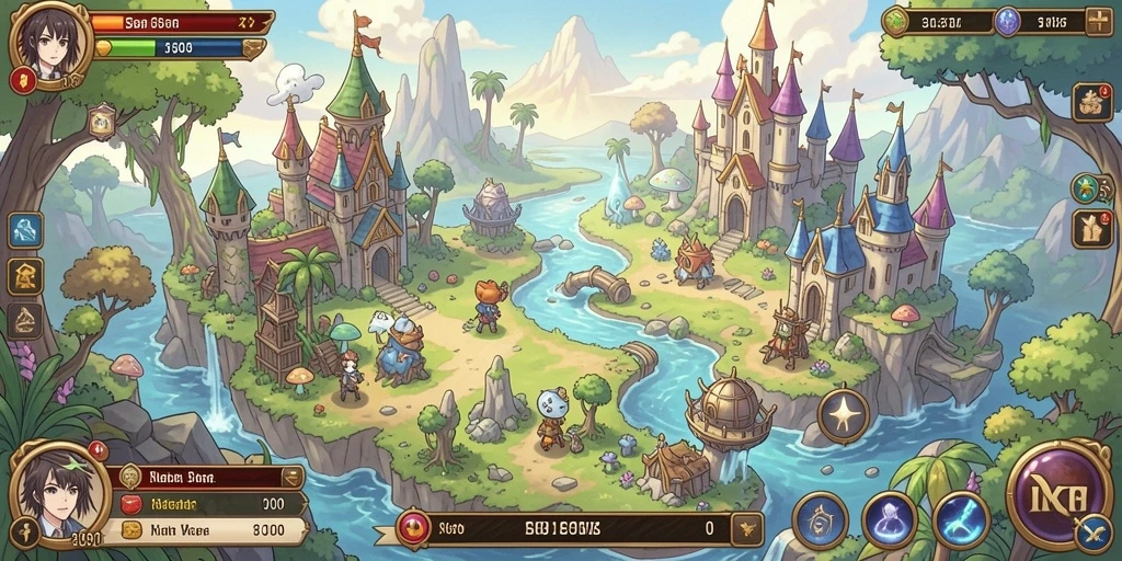 Screenshot memperlihatkan fitur multiplayer saat pemain berkolaborasi.